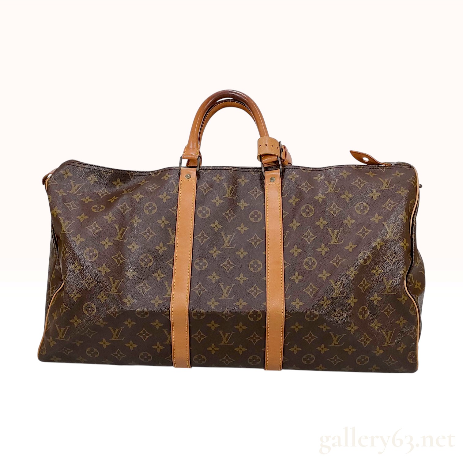 Vintage Louis Vuitton Keepall 55 Monogram Coated Canvas Travel Bag