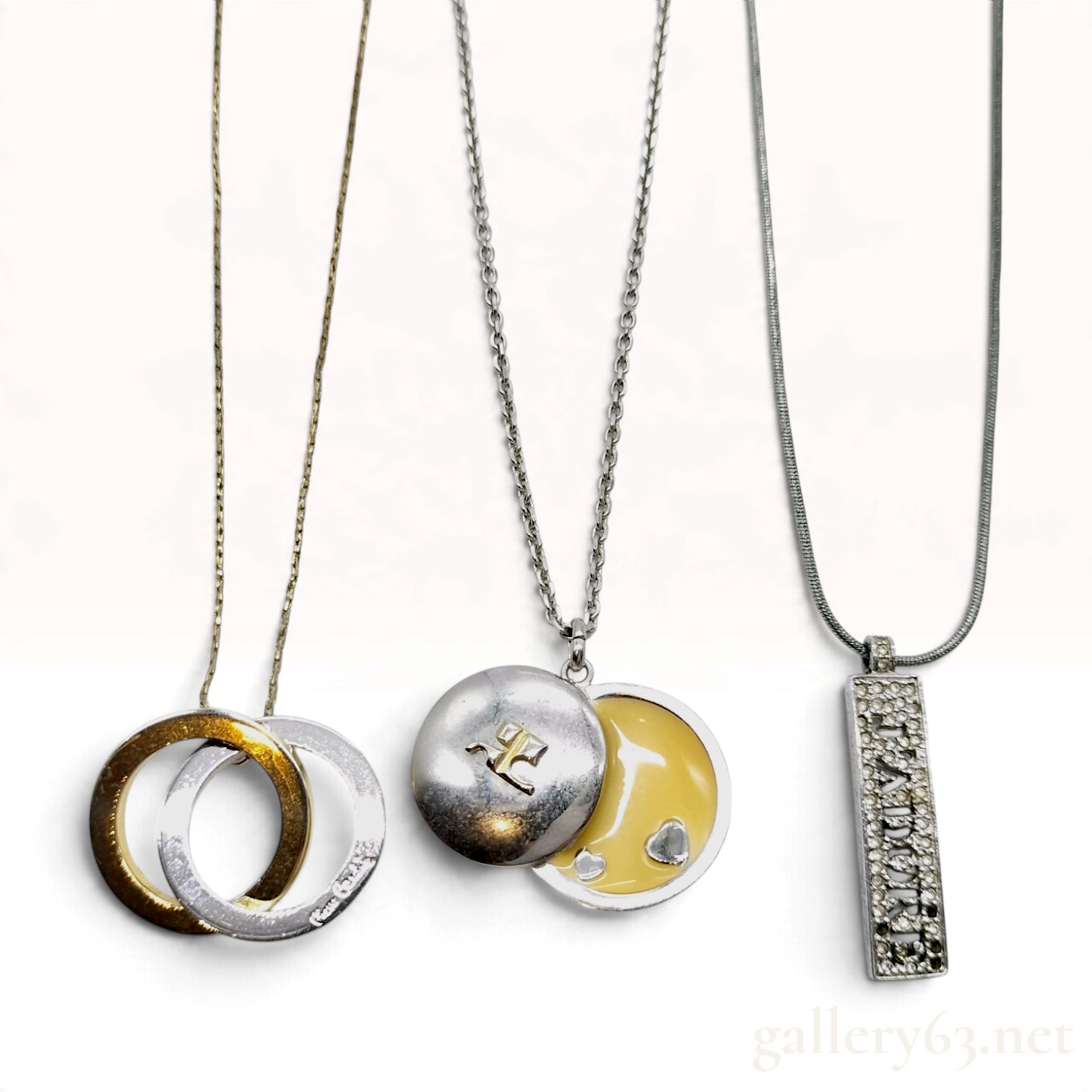 An Assortment of Vintage Designer Costume Necklaces including Dior and Courreges