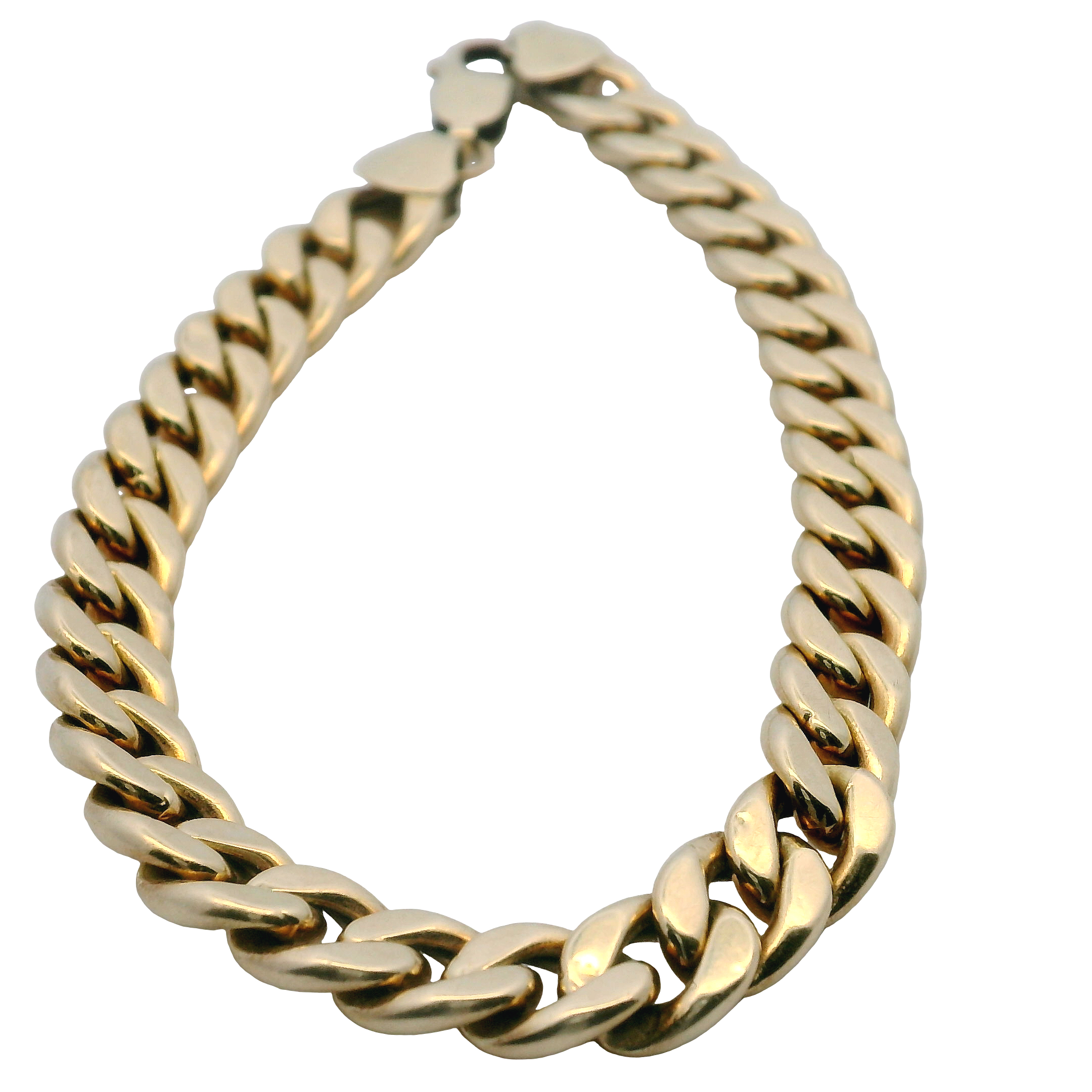18K Gold Curb Bracelet