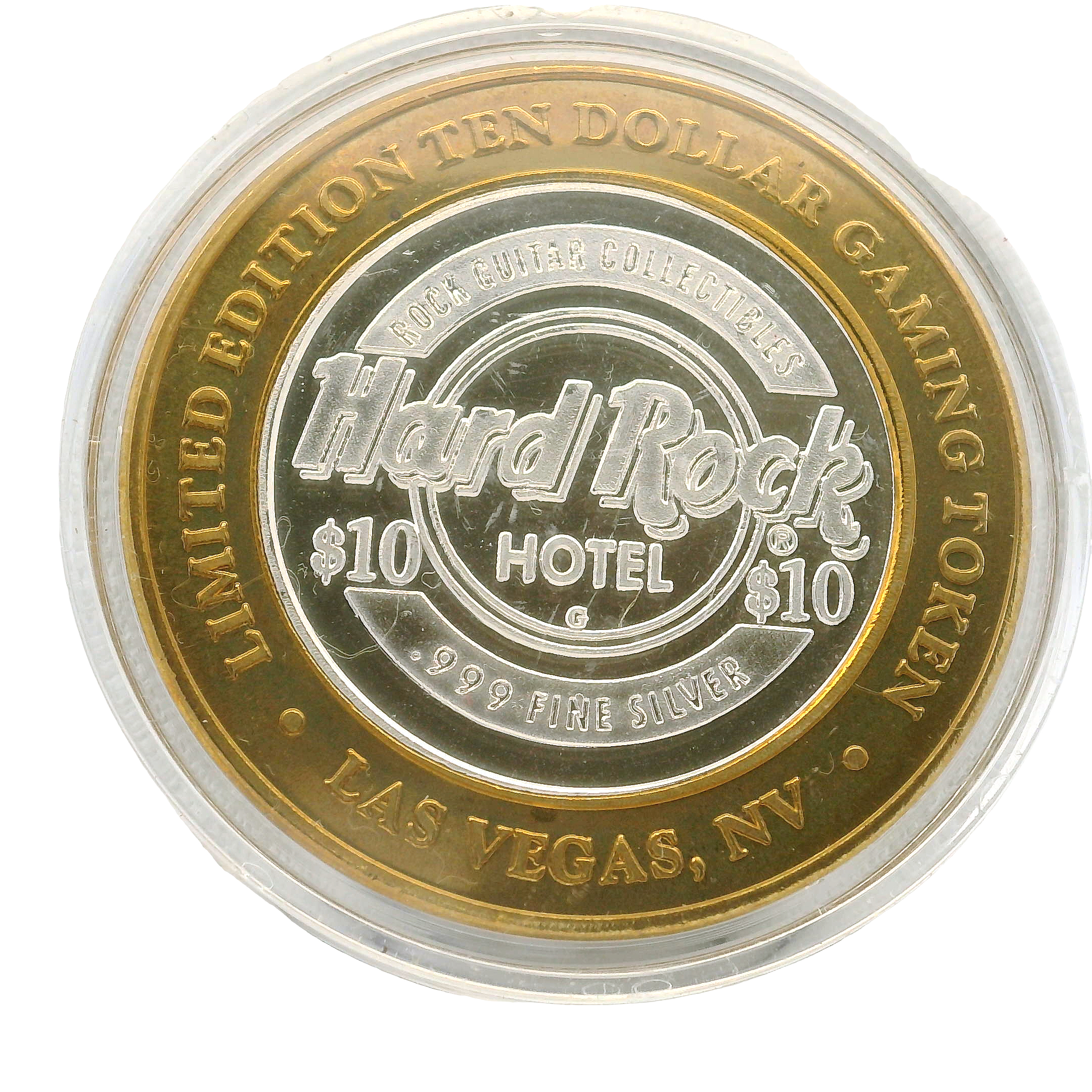 Hard Rock Hotel.999 Silver $10 Token
