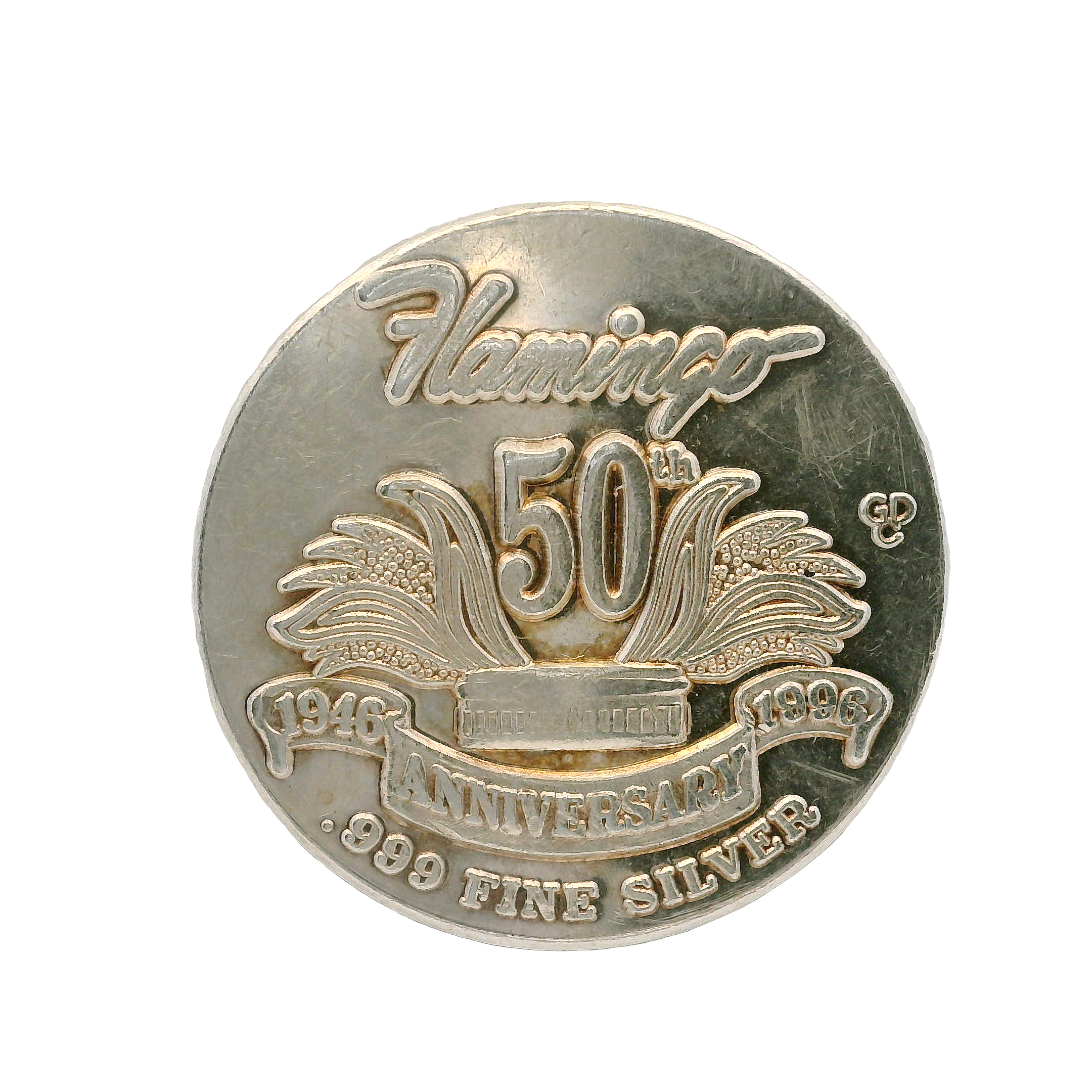 Flamingo 50th Anniversary.999 Silver Coin