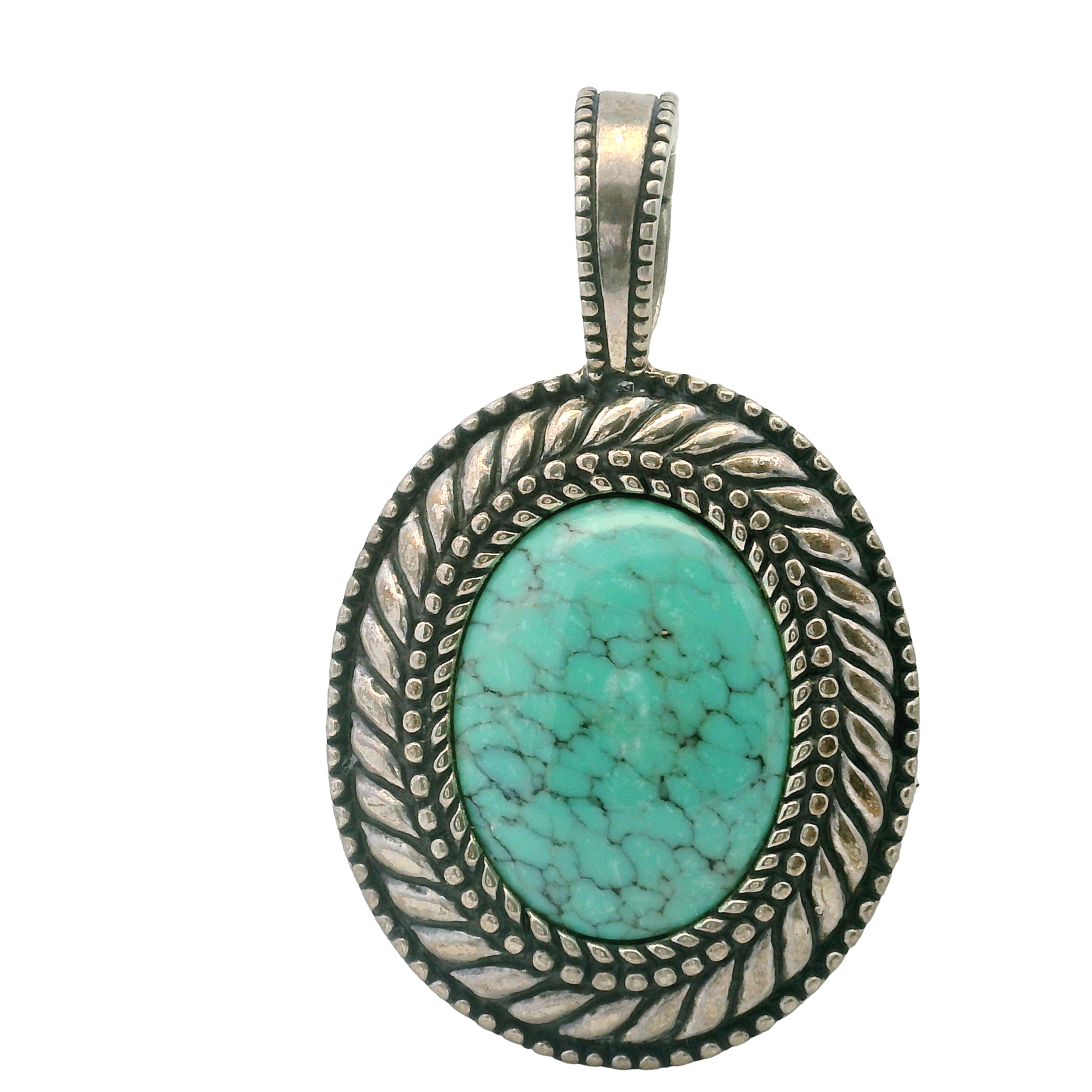 Relios Sterling Turquoise Pendant