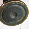 Vintage ornate floral leaded lamp. 16" in diameter. Handel or Unique. Vibrant floral leaded Image - 6