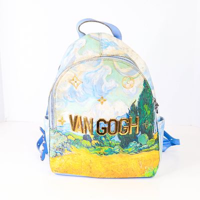 LOUIS VUITTON Van Gogh Palm Springs PM Backpack. Louis Vuitton Van Gogh Palm Springs PM