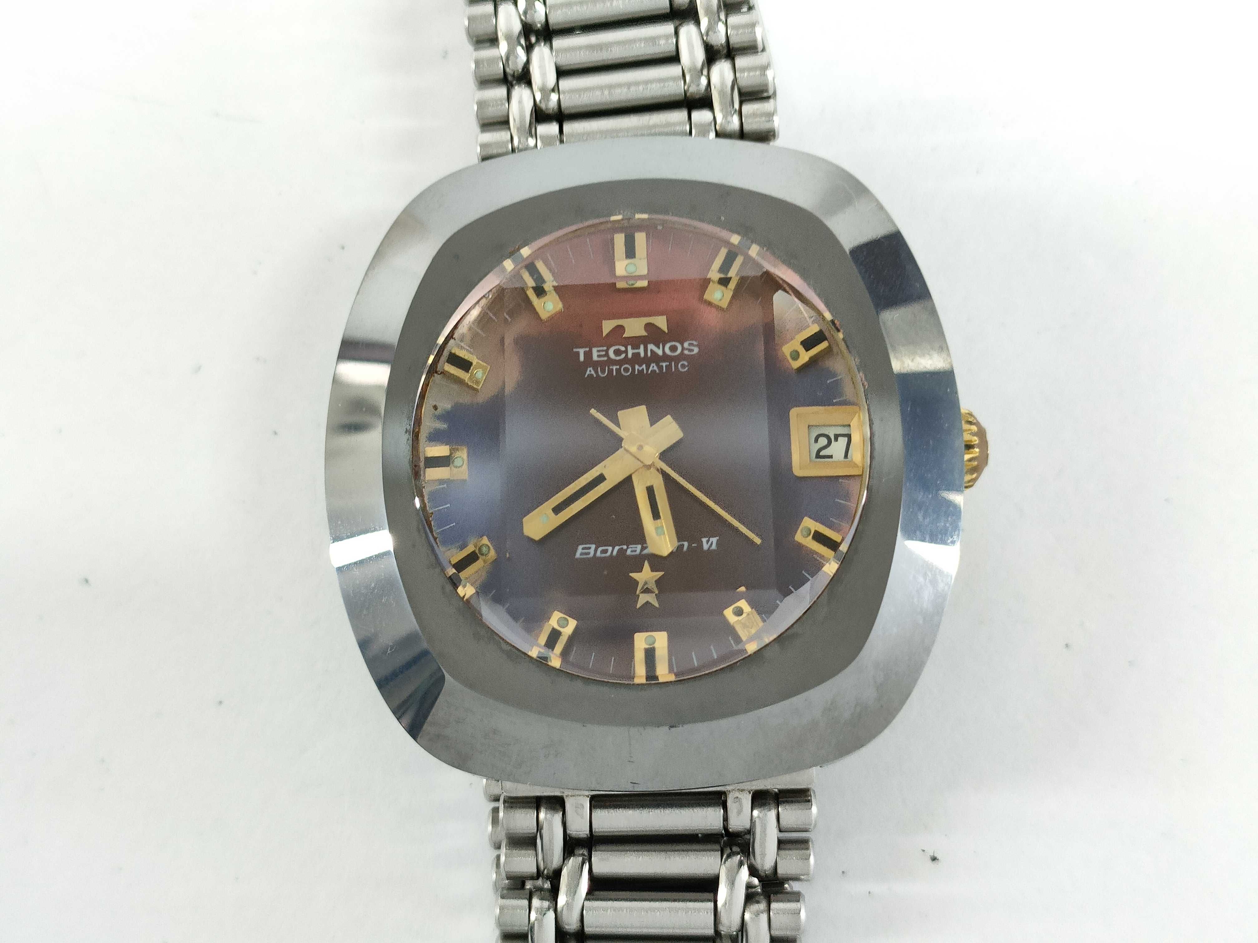 Lot 228 - vintage Technos Borazon-VI automatic watch Stainless