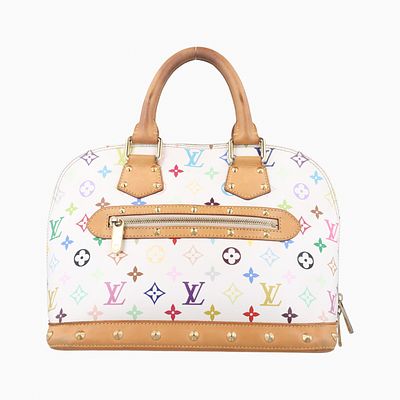 Louis Vuitton Monogram Multicolor Alma PM M92647 – Handbag (FL2018). Crafted from Louis 