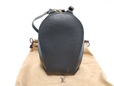Louis Vuitton Mabillon backpack in black Epi leather. Authentic Louis Vuitton Mabillon backpack 
