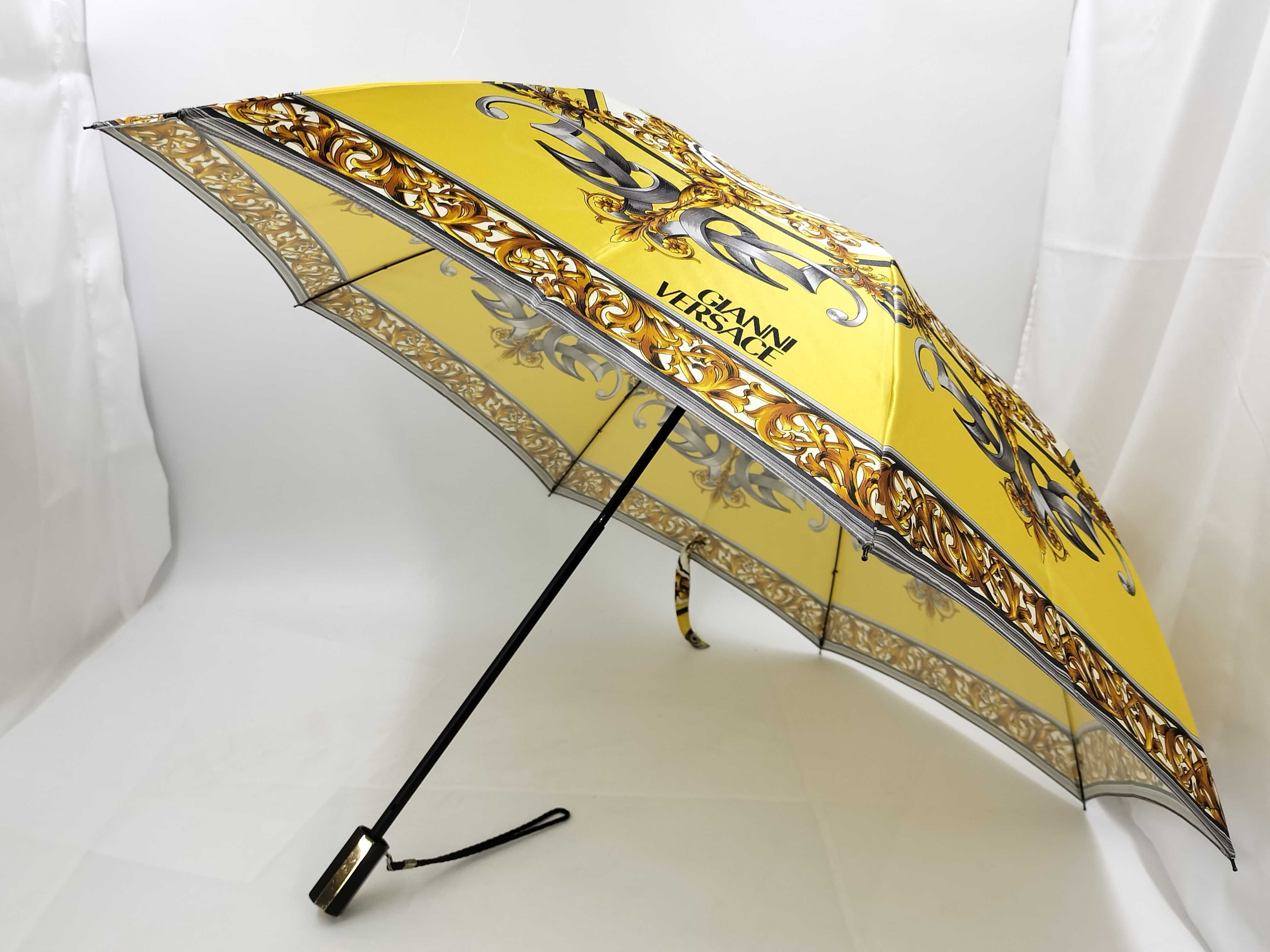 Lot 258 - Vintage Gianni Versace Folding Umbrella Baroque Pattern