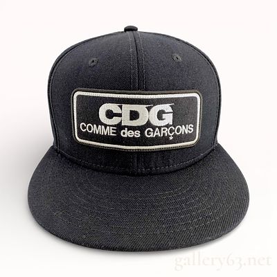 Comme des Gar&ccedil;ons CDG Logo Baseball Cap Black. Authentic Comme des Gar&ccedil;ons baseball cap 