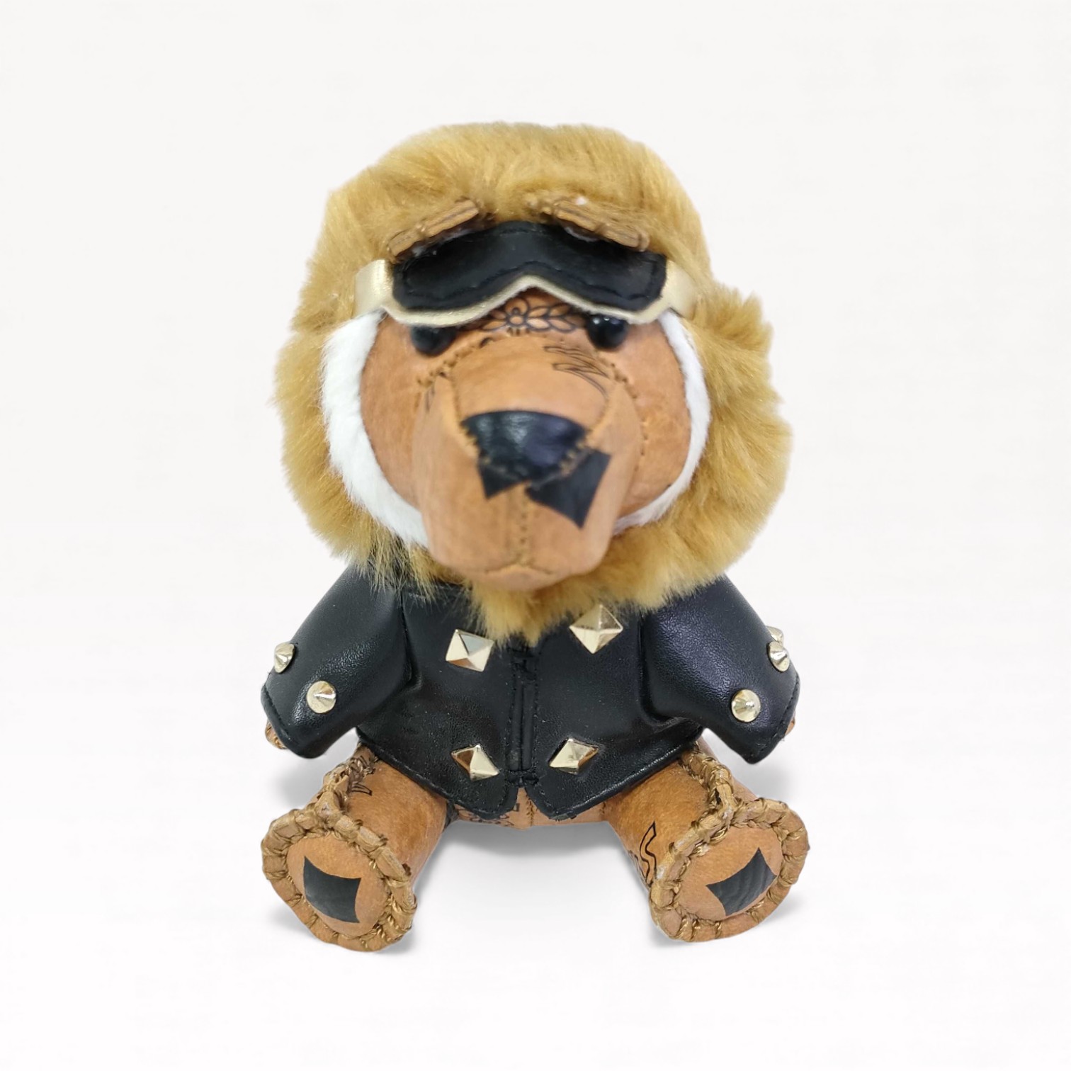 Lot 301 - MCM Visetos Moto Lion Bag Charm Key Ring | Gallery 63
