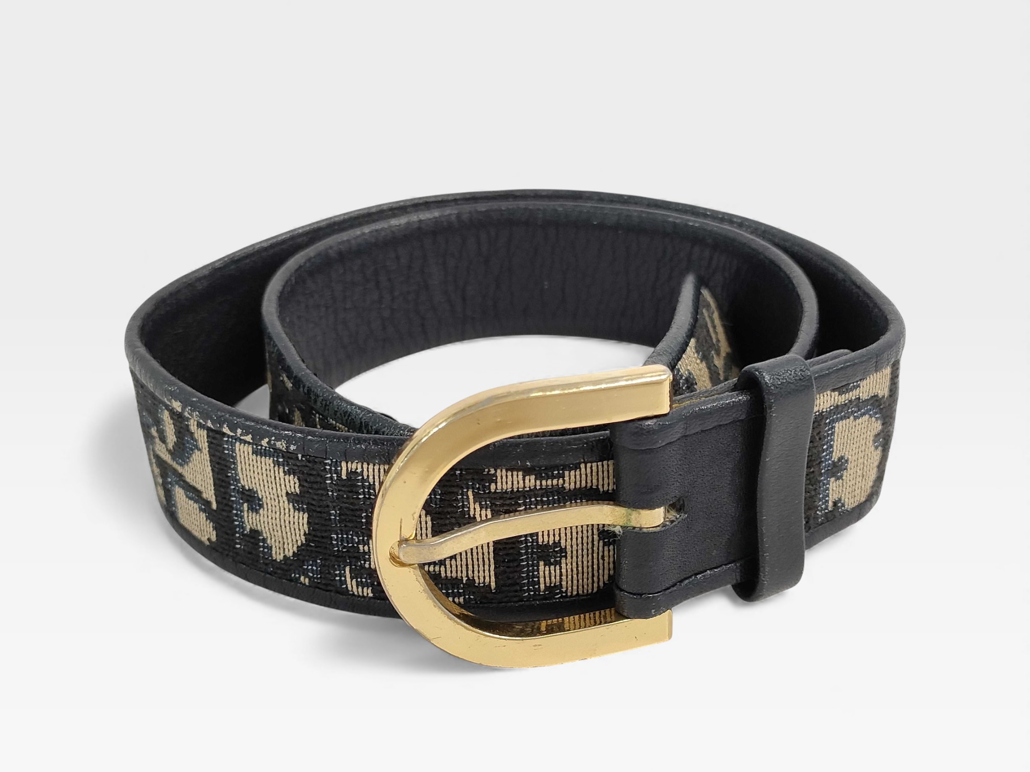 Lot 242 - Dior Trotter Monogram Belt 65 cm | Gallery 63 Luxury