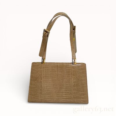 Vintage Fendi Python and Leather Handbag Deadstock New with Tags. Authentic Fendi handbag 