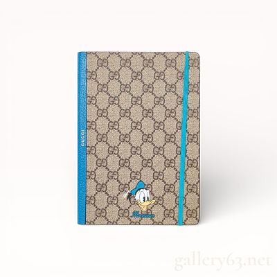 Gucci GG Supreme Donald Duck Notebook New So Cute . Gucci GG Supreme notebook having coated 