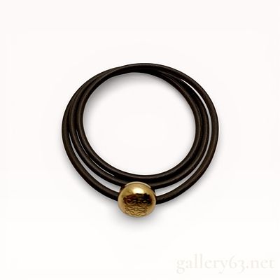 Loewe Anagram Leather Wrap Bracelet. Authentic Loewe Wrap bracelet featuring multiple coils of 