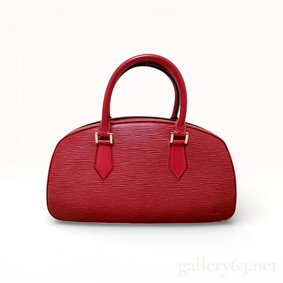 Louis Vuitton Epi Jasmine Handbag in Red Leather. Authentic Louis Vuitton Jasmine handbag 