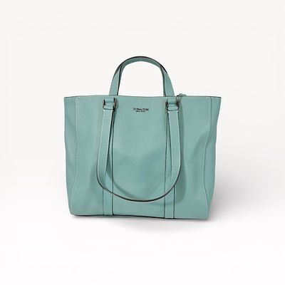 Coach Hudson Tote Bag C8157 in Light Blue Pebbled Leather. Authentic Coach Hudson tote bag style 