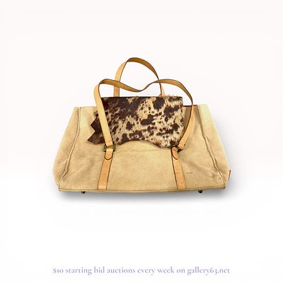 Jean Paul Gaultier Designer Tote Bag – Vintage Fashion Handbag. Estate lot offered as shown 