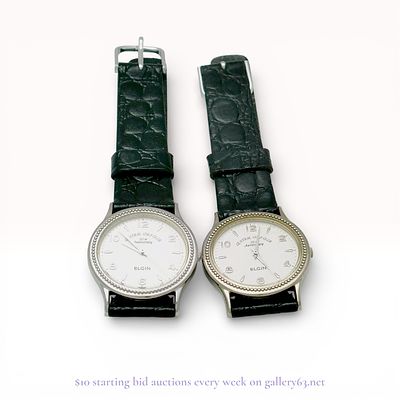 Elgin Central Golf Club 20th Anniversary Men’s Watch – Sterling Silver Estate Lot. Estate lot 