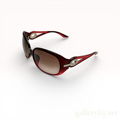 Dior 61 Burgundy Gradient Lens Sunglasses. Dior 61 sunglasses having an oversized rounded frame 