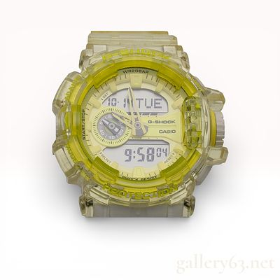 Casio G-Shock GA-400SK Transparent Yellow Resin Men’s Watch. Casio g-shock ga-400sk men’s watch 