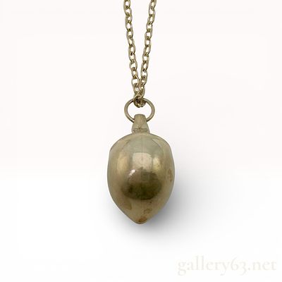 Georg Jensen 925 Sterling Silver Pendant and Necklace 21.25". Vintage authentic Georg Jensen 925 