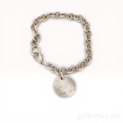Vintage Tiffany & Co. 925 Return to Tiffany Silver Bracelet. Authentic Vintage Tiffany &amp; Co. 