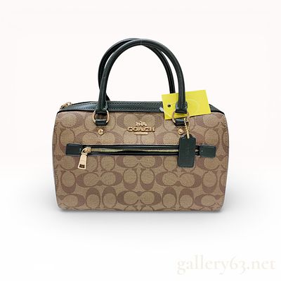 Coach Rowan Satchel 83607 in Signature Canvas. Authentic Coach Rowan satchel 83607 in signature 