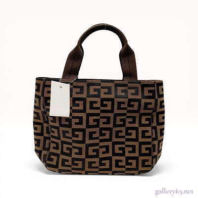 Givenchy Small 4G Monogram Jacquard Tote Bag. Givenchy small tote bag in 4G monogram woven 