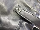 Bottega Veneta Black Leather Perforated Drawstring Backpack Tote. Bottega Veneta convertible Image - 4