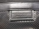 Bottega Veneta Black Leather Perforated Drawstring Backpack Tote. Bottega Veneta convertible Image - 7