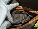 Yves Saint Laurent Monogram Canvas Envelope Clutch Bag. Yves Saint Laurent envelope clutch bag Image - 8