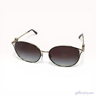 Bulgari Gold-Toned Metal Cat-Eye Sunglasses with Gradient Lenses. Bulgari designer sunglasses 