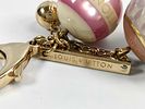 Louis Vuitton Bijoux Sac Mini Lin Bag Charm. Louis Vuitton Bijoux Sac Mini Lin bag charm and key Image - 3