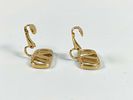 A Pair of Valentino Garavani VLogo Signature Clip-On Earrings. Valentino Garavani VLogo Image - 2