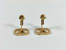 A Pair of Valentino Garavani VLogo Signature Clip-On Earrings. Valentino Garavani VLogo Image - 5