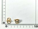 A Pair of Valentino Garavani VLogo Signature Clip-On Earrings. Valentino Garavani VLogo Image - 7