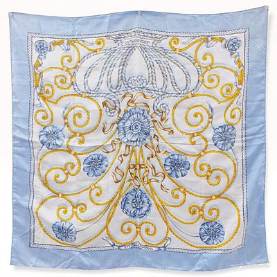 Hermes Jouvence Jacquard Silk Scarf by Leila Menchari. Herm&egrave;s silk scarf in the Jouvence pattern 