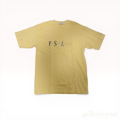 Vintage Yves Saint Laurent Pour Homme Embroidered Logo T-Shirt, Size M. Vintage Yves Saint 