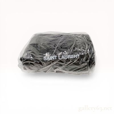 Saint Laurent Black Inflatable Yoga Ball with Original Packaging and Accessories, 2021. Saint 