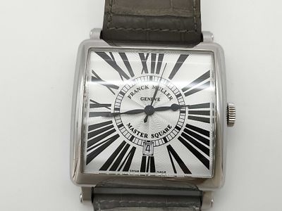 Franck Muller Master Square Stainless Steel Automatic Wristwatch Ref 6000 K SC DT R. Franck 