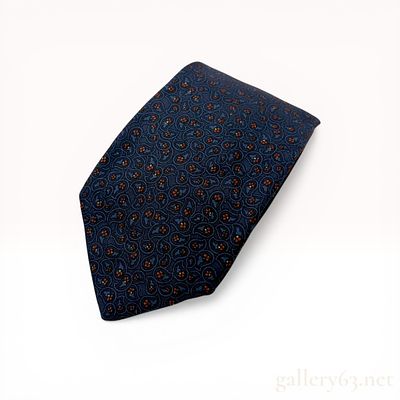 Givenchy Gentleman Paris Silk Paisley Tie. Givenchy Gentleman Paris silk necktie, made in Italy. 