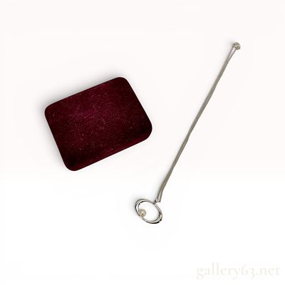 Mikimoto Silver and Cultured Pearl Pendant Necklace with Mikimoto Box. Mikimoto silver and 