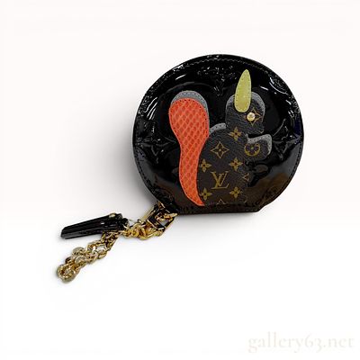 Louis Vuitton Animania Squirrel Monogram Vernis Coin Purse. Louis Vuitton limited edition 
