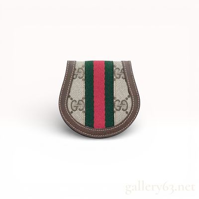 Gucci GG Supreme Horseshoe Coin Purse - Excellent Condition. Authentic Gucci horseshoe coin 