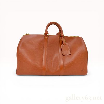 Louis Vuitton Cipango Gold Epi Leather Keepall 45. Louis Vuitton Keepall 45 travel bag in 