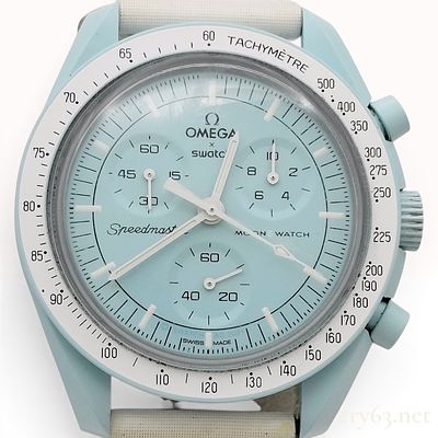 Swatch x Omega Speedmaster MoonSwatch Mission to Uranus SO33L100. Swatch x Omega Bioceramic 