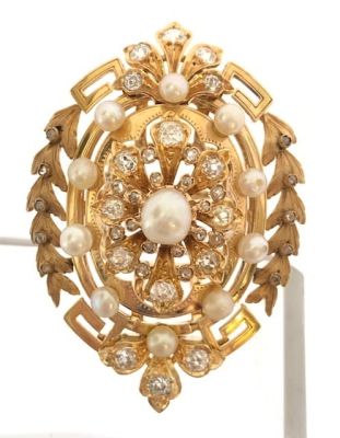 טבעת זהב 18K חתומה 750 VERSACE, משקל כללי כ 23.80 גרם, משובצת כ 1.10ct קרט יהלומים בליטוש ישן 