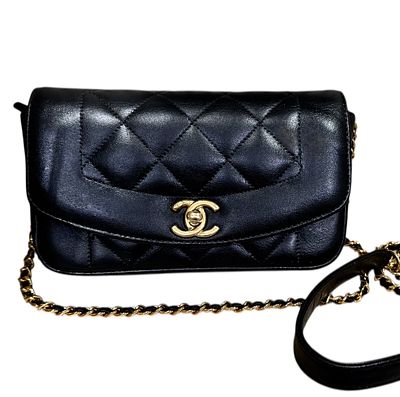 CHANEL 
תיק דיאנה קלאסי שחור מבית האופנה CHANEL 
קלאסי ברוח ובמראה, תיק זה של Chanel הוא 