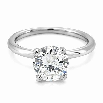 טבעת זהב 14K סוליטר המשובצת 1.12 קרט יהלום טבעי לבן, הטבעת מלווה בתעודה גמולוגית IGI המעידה כי 