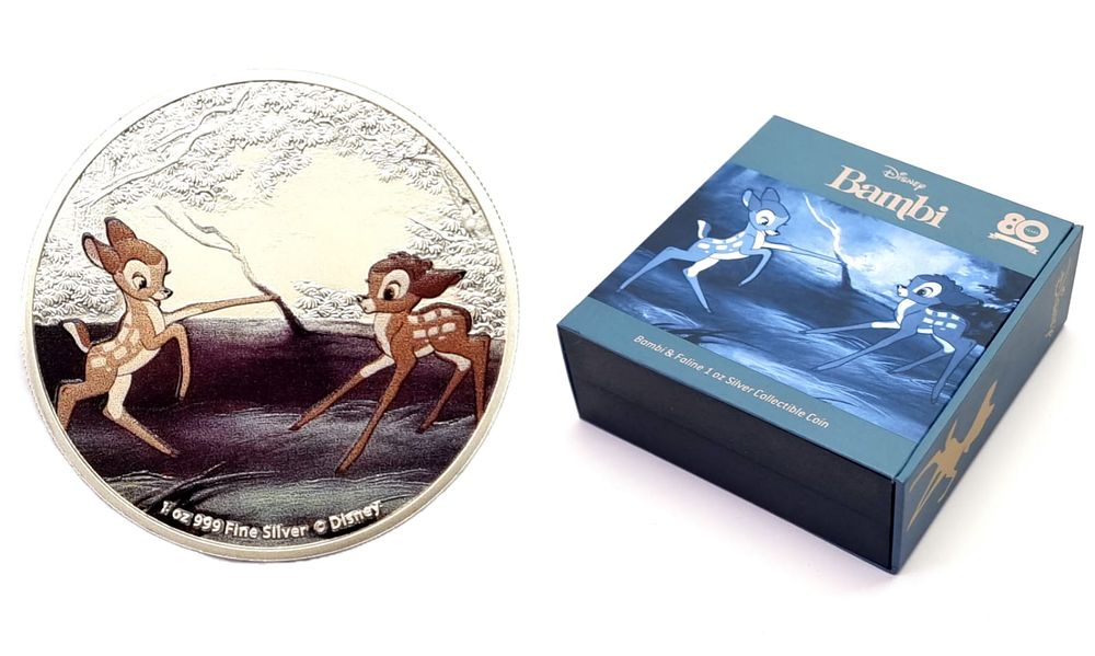 1 אונקיית כסף טהור, אספנית וייחודית במצב כחדש במארז מקורי. 
נקנו בשנים 2022-2023 בכ- 500 ש"ח 